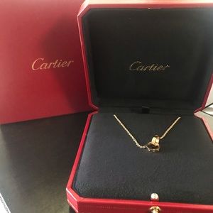 Cartier 18K Yellow Gold Love Necklace